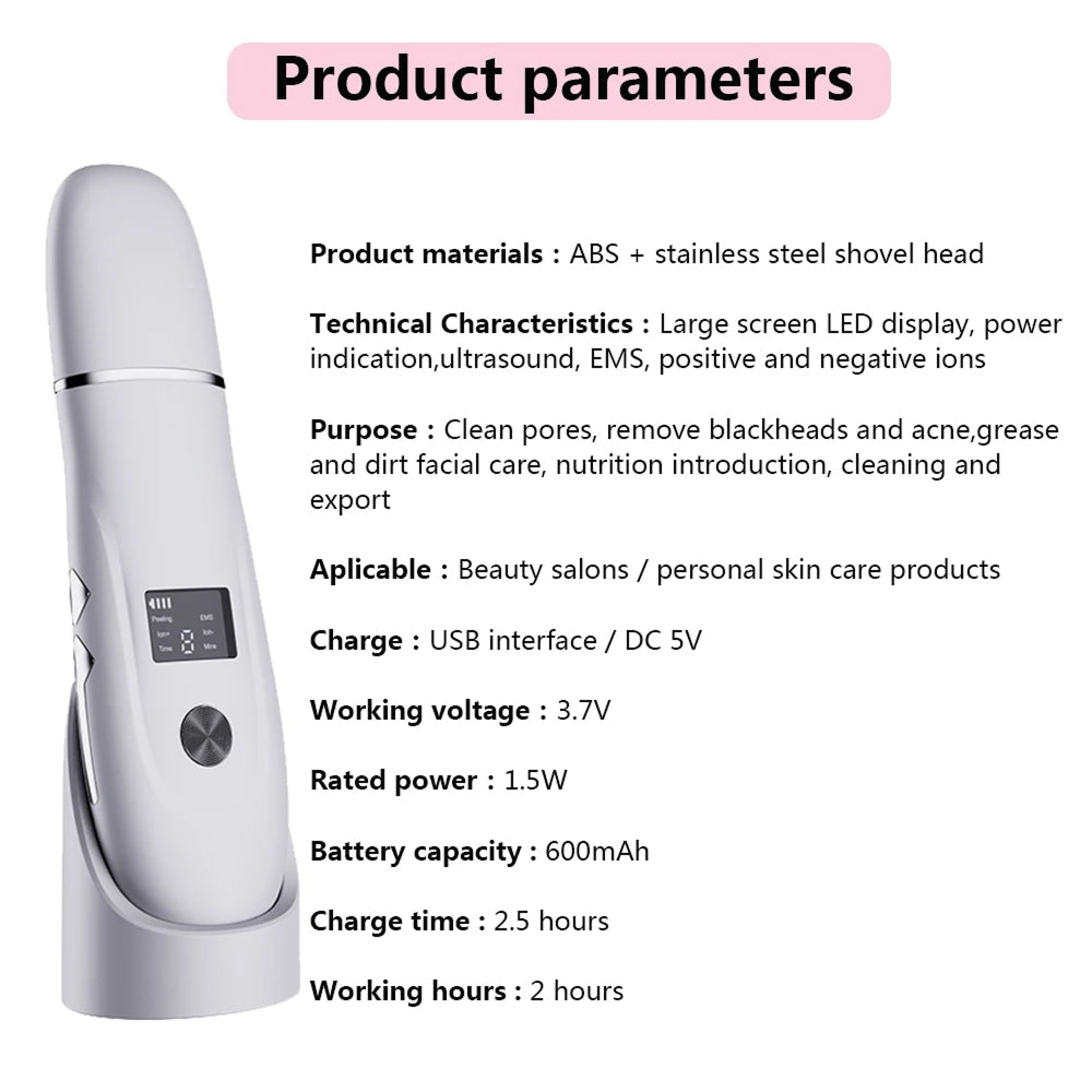 SkinSonyc v2 Ultrasonic Skin Scrubber & Pore Cleanser