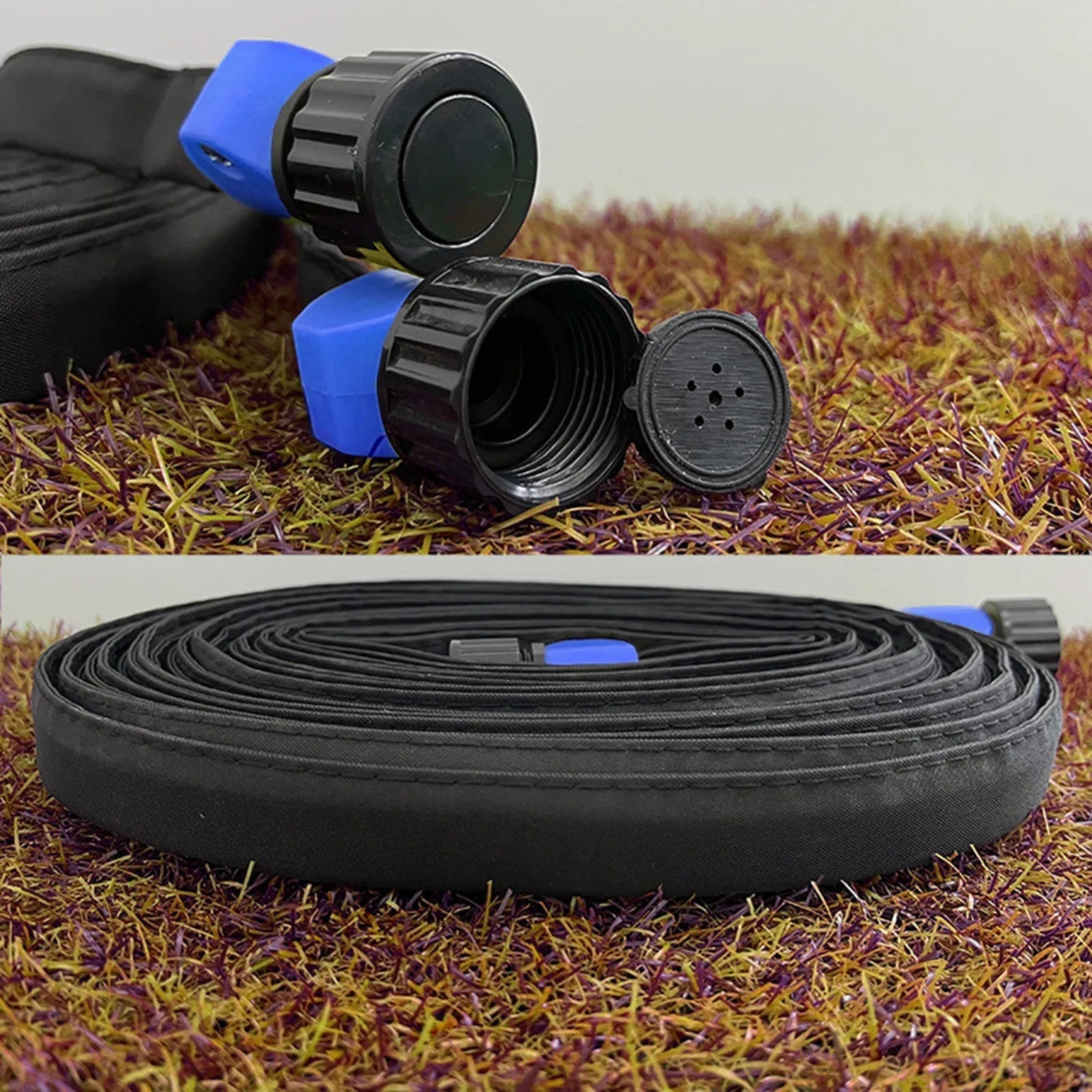 DriPhera 100ft Soaker Hose for Garden Irrigation and Root Hydration