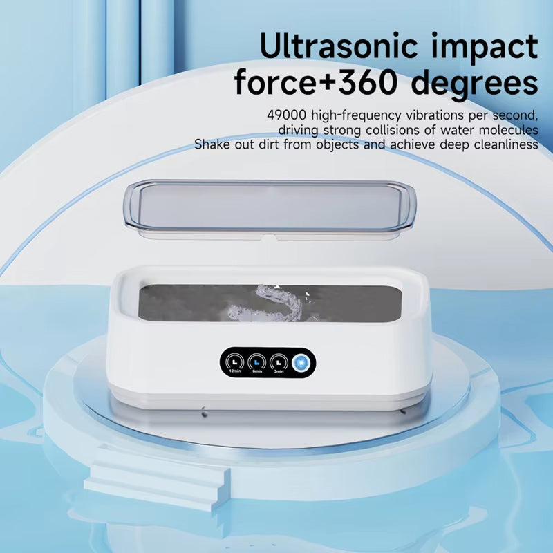 Sonicleer 47KHz Ultrasonic Jewellery and Eyeglass Cleaner 650ML