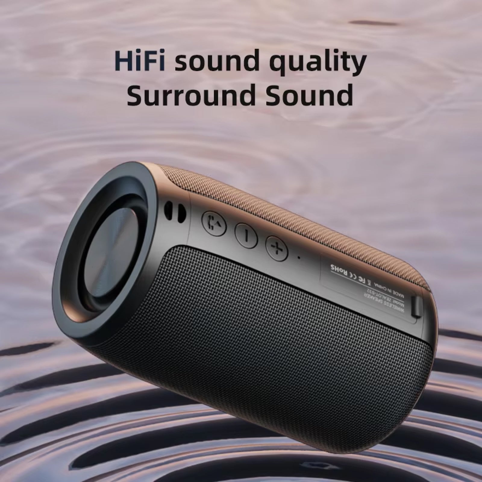 Soudprox 360-Degree Professional Waterproof Mini Bluetooth Speaker