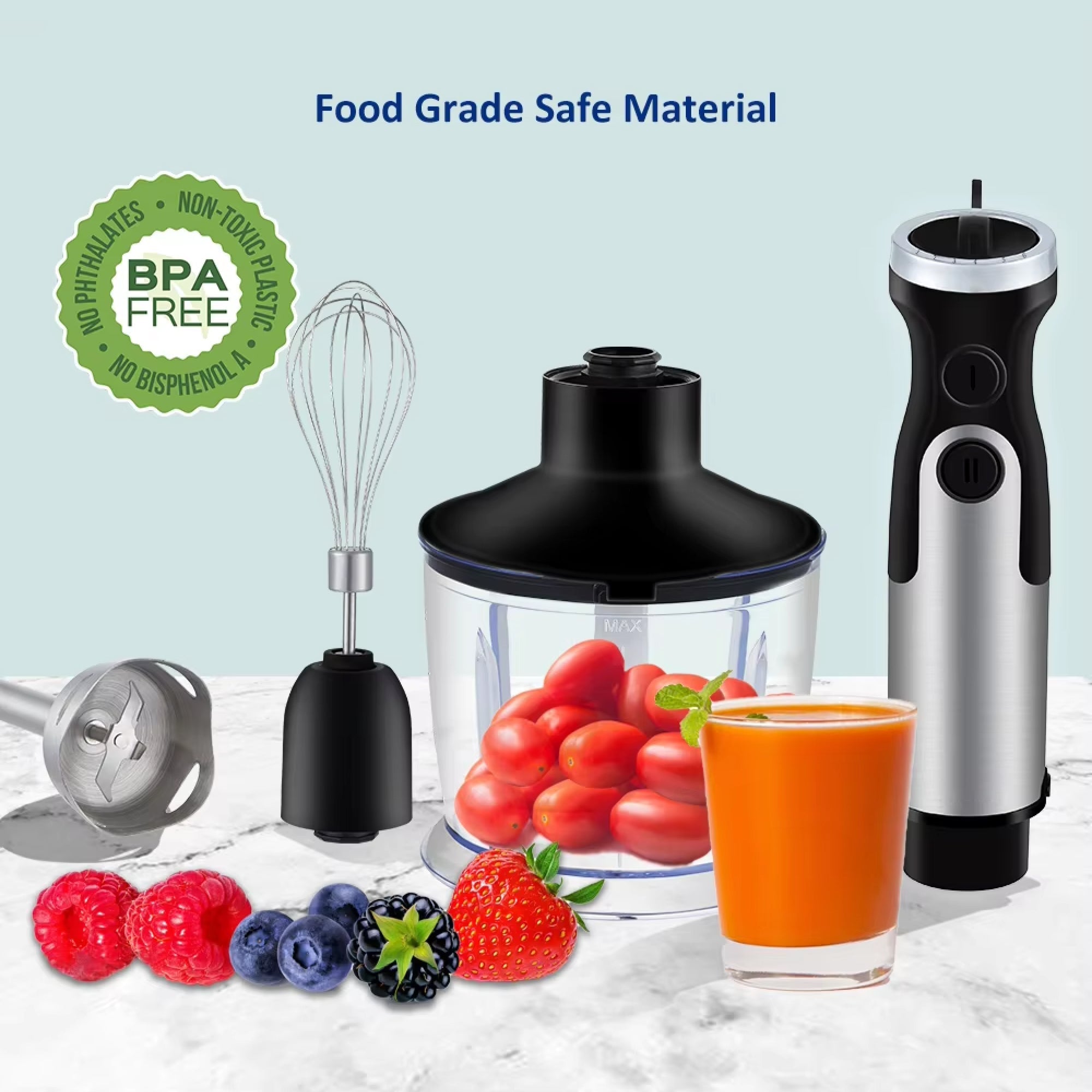 SpinyChef 1200W High-Performance Immersion Blender