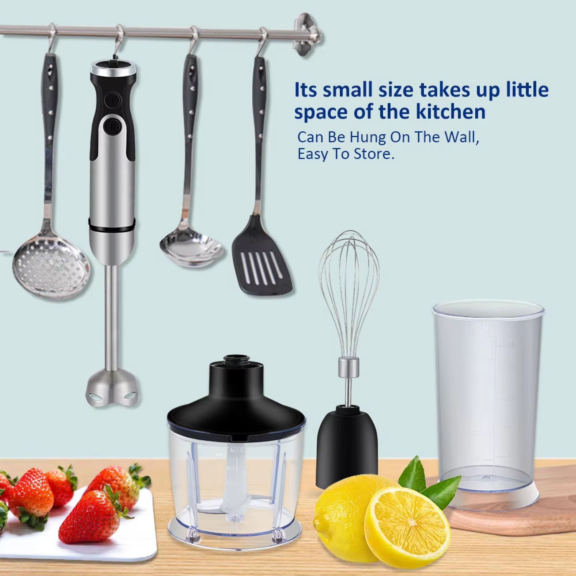 SpinyChef 1200W High-Performance Immersion Blender