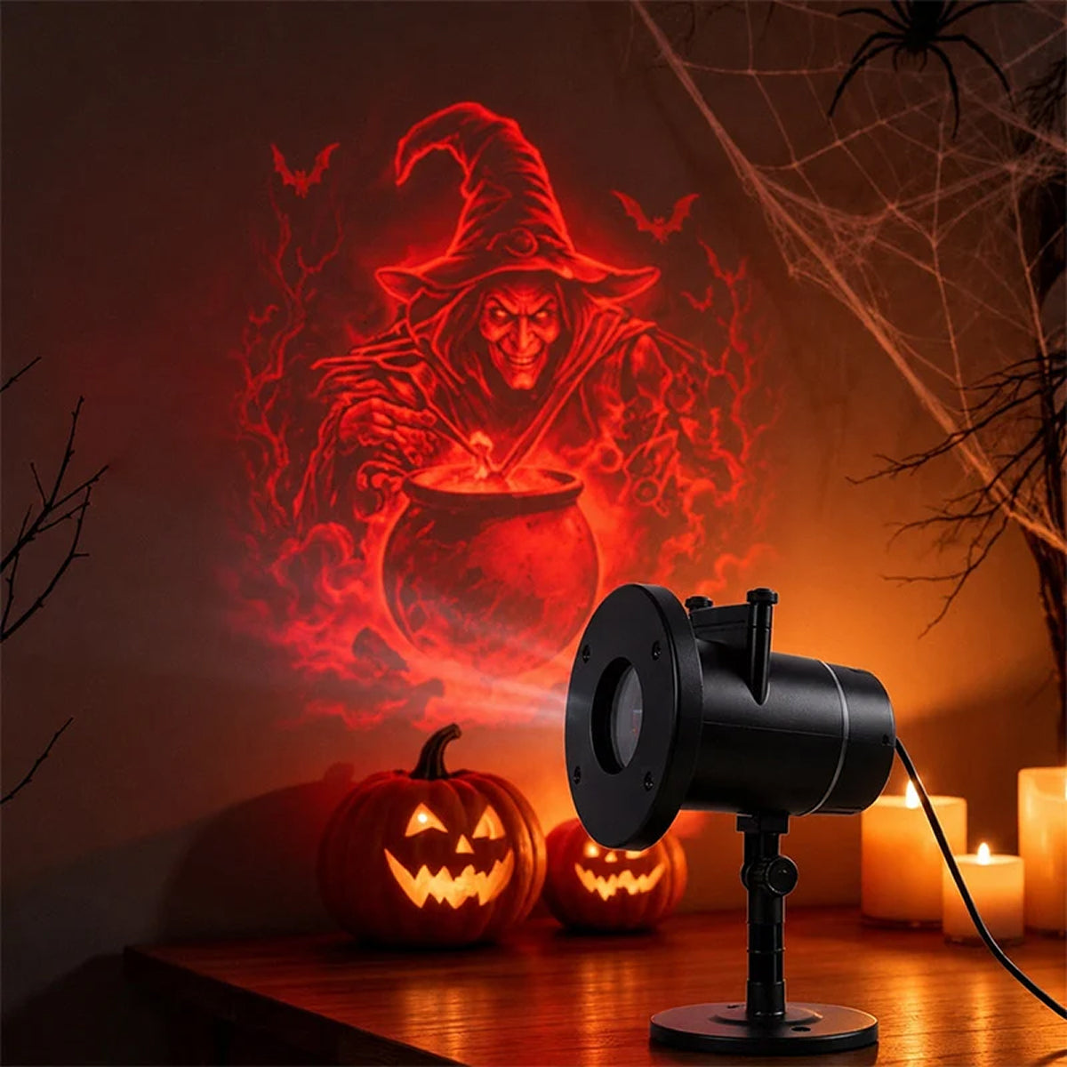 SpookoRay 3D Dynamic Halloween Light Projector