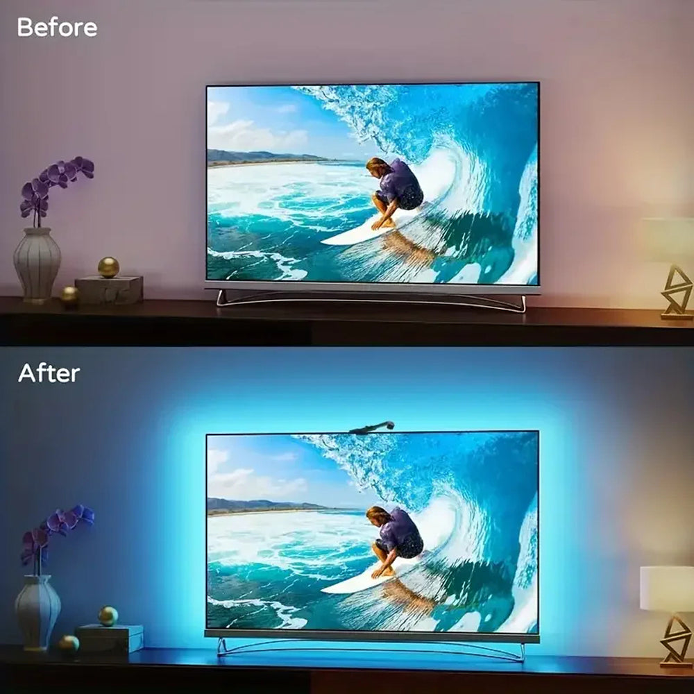 StripiQo Smart TV Backlight with Real-Time Camera Sync