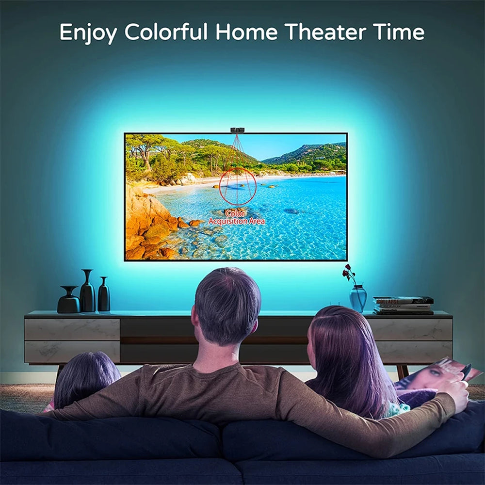 StripiQo Smart TV Backlight with Real-Time Camera Sync