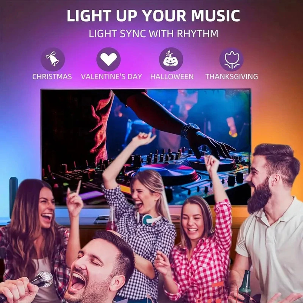 StripiQo Smart TV Backlight with Real-Time Camera Sync