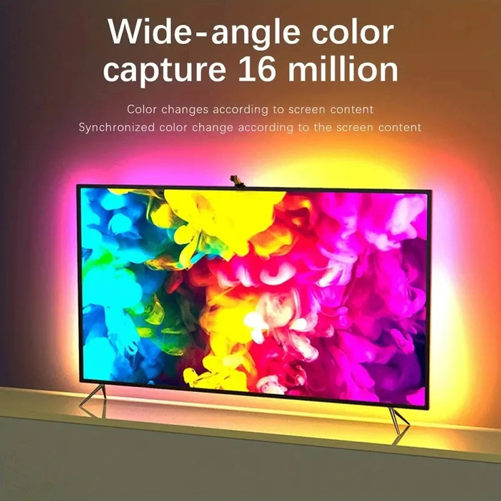 StripiQo Smart TV Backlight with Real-Time Camera Sync