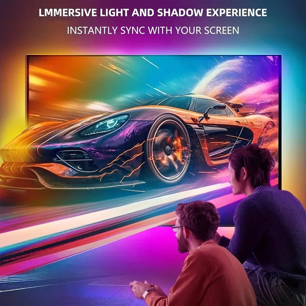 StripiQo Smart TV Backlight with Real-Time Camera Sync