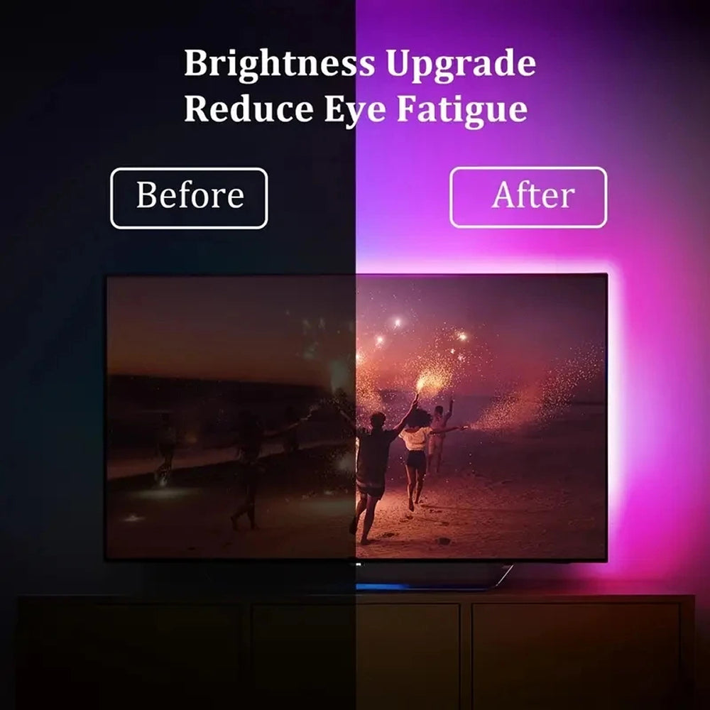 StripiQo Smart TV Backlight with Real-Time Camera Sync