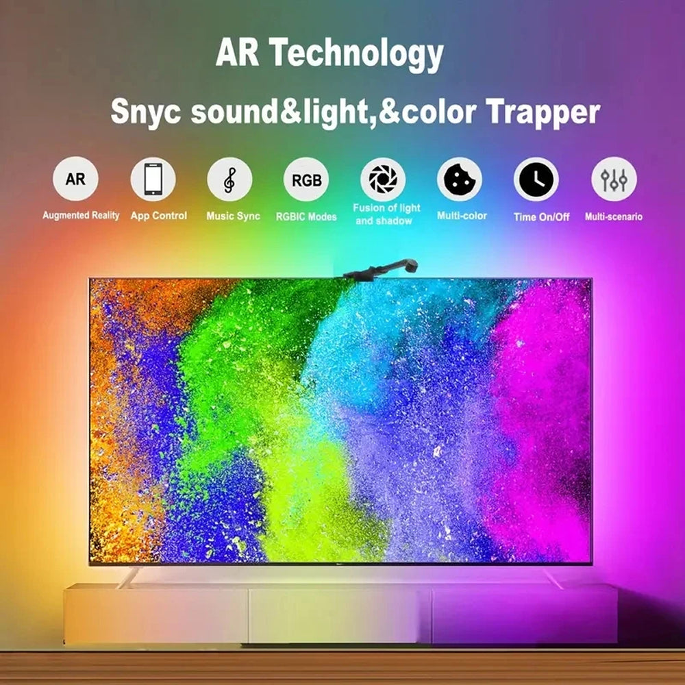 StripiQo Smart TV Backlight with Real-Time Camera Sync