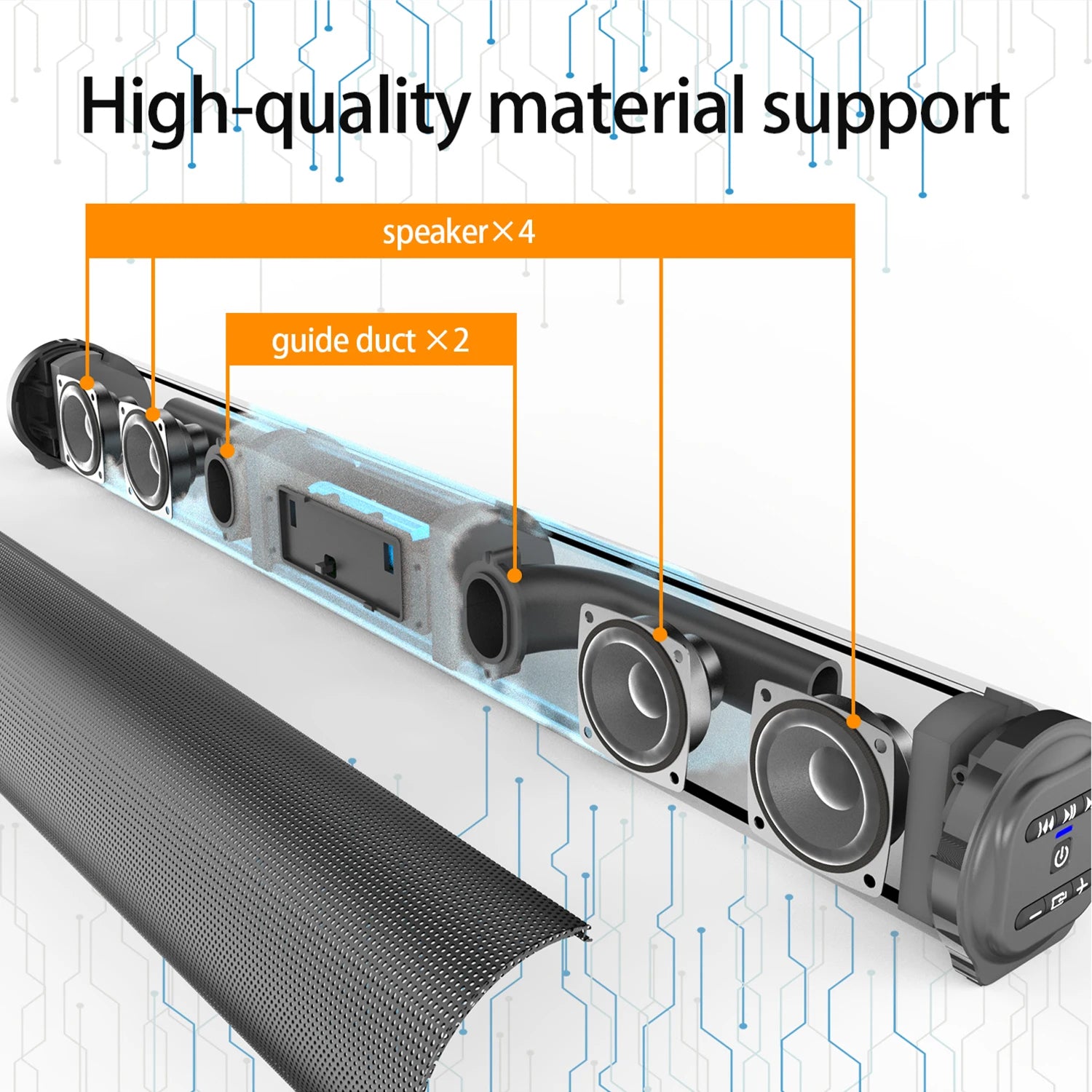 Subarytal Soundbar With Subwoofer