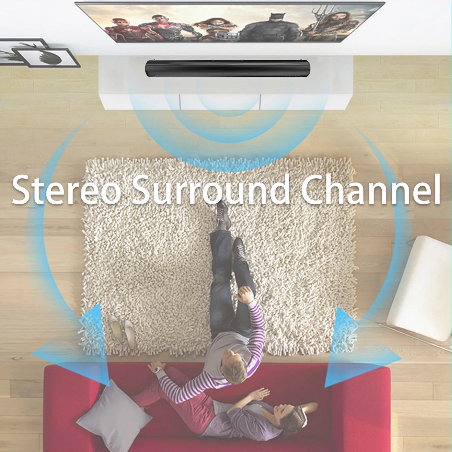 Subarytal Soundbar With Subwoofer