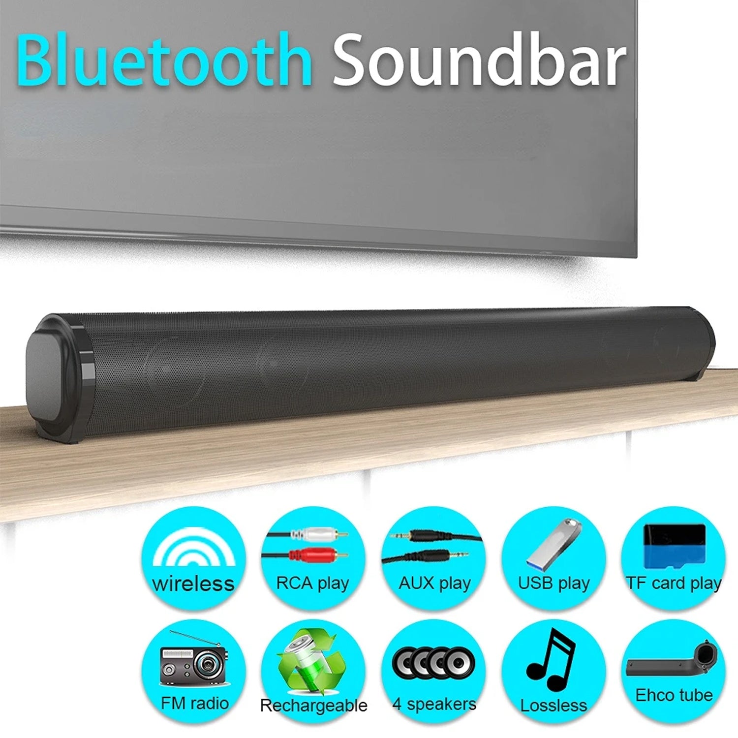 Subarytal Soundbar With Subwoofer