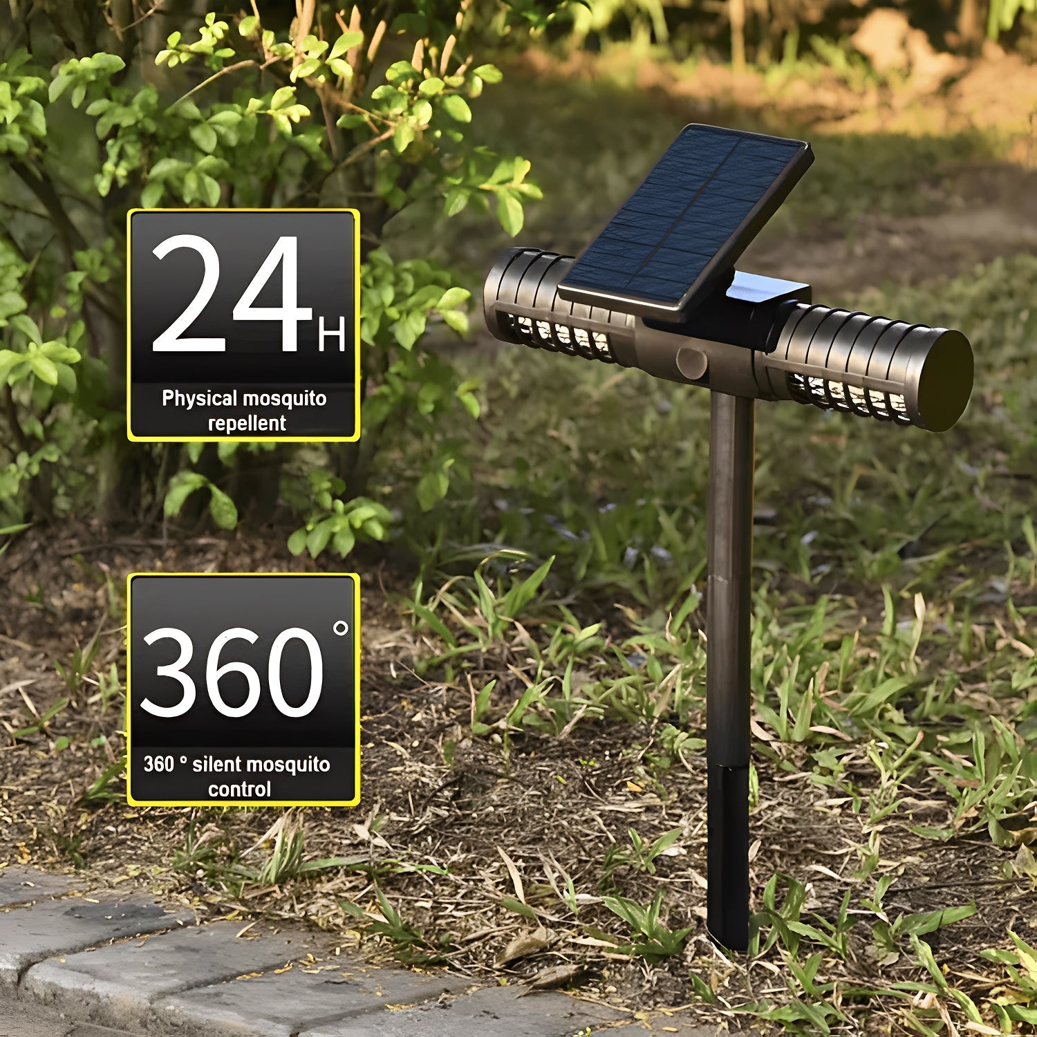 SunZapio Outdoor Solar Bug Zapper