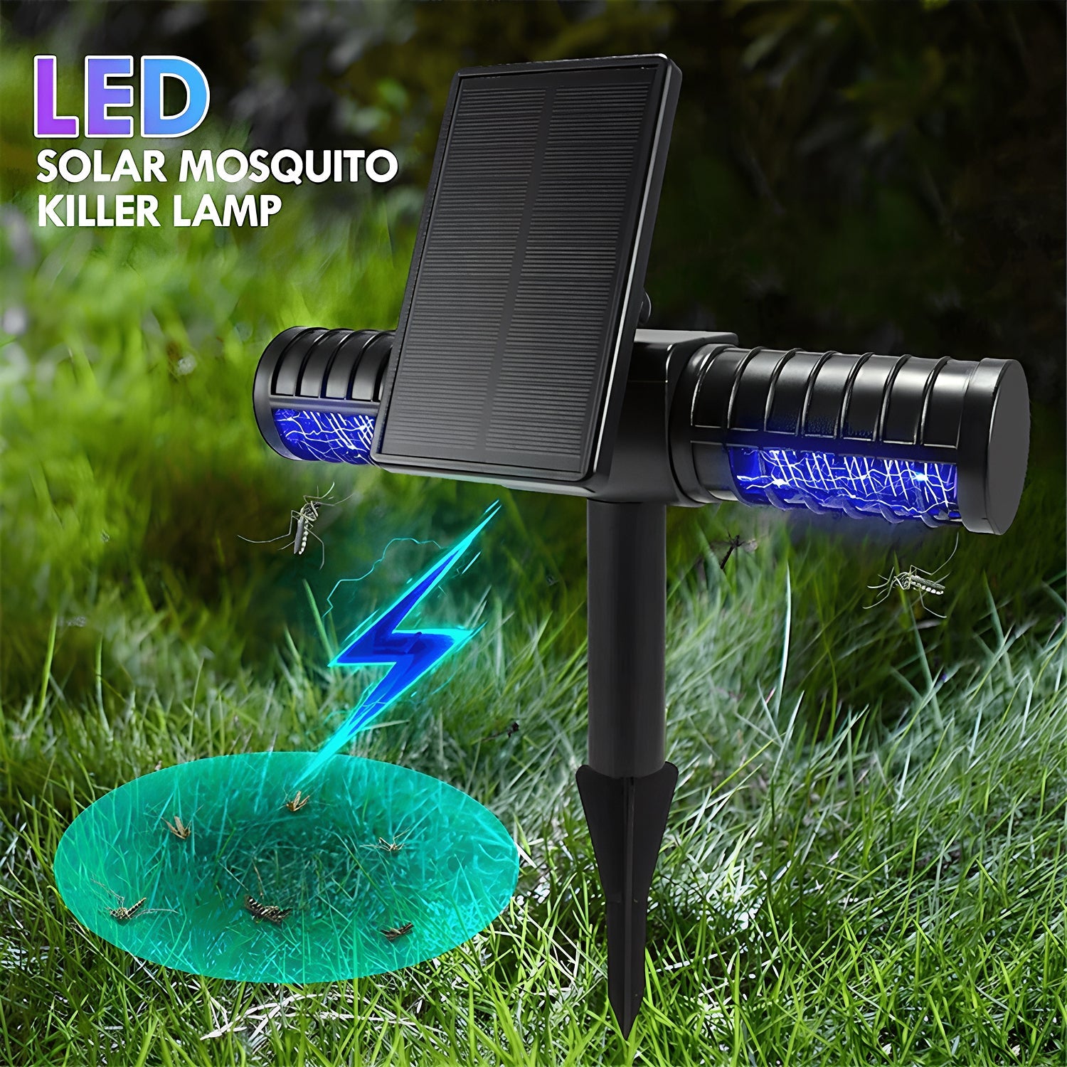 SunZapio Outdoor Solar Bug Zapper