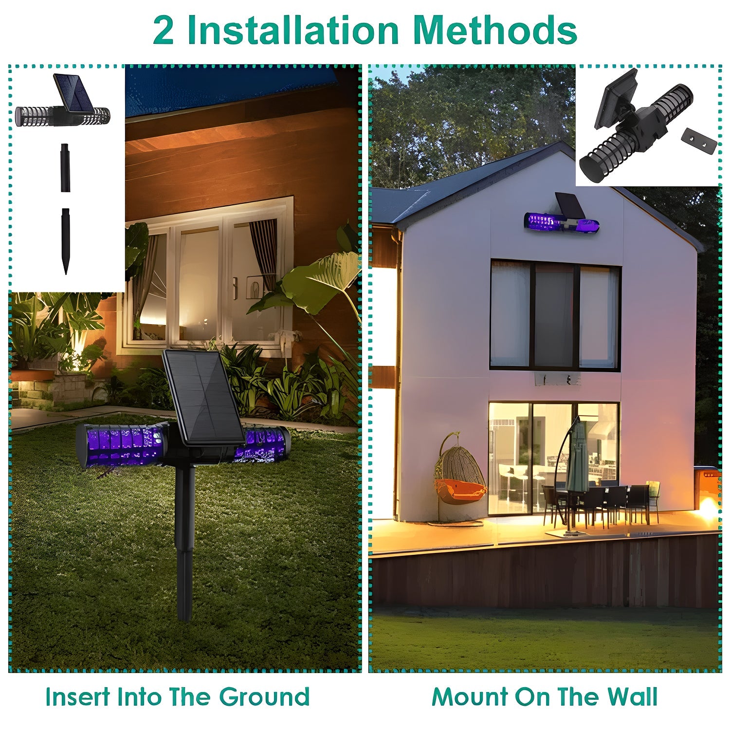 SunZapio Outdoor Solar Bug Zapper