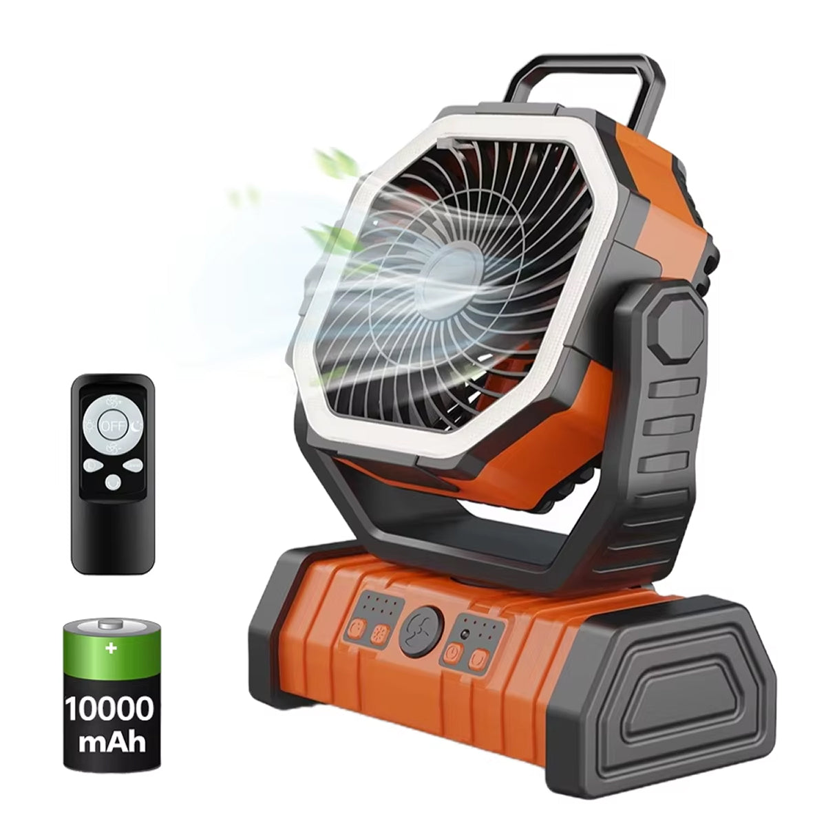 SylvanFan 3-in-1 Camping Fan with 20000mAh Power Bank and LED Light