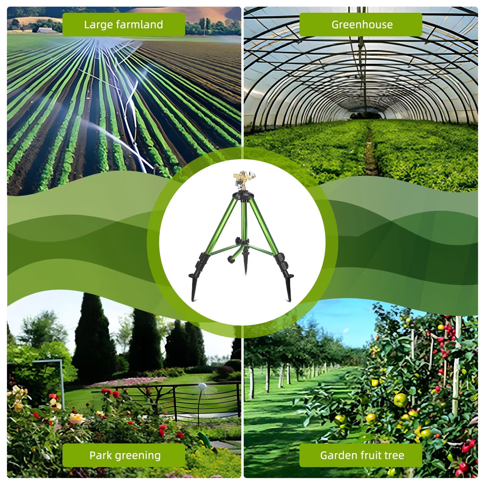 TerriPod Professional Sprinkler Tripod System