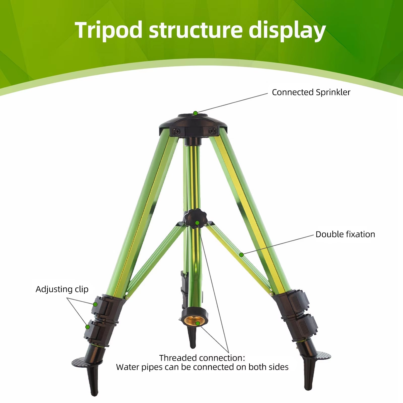 TerriPod Professional Sprinkler Tripod System