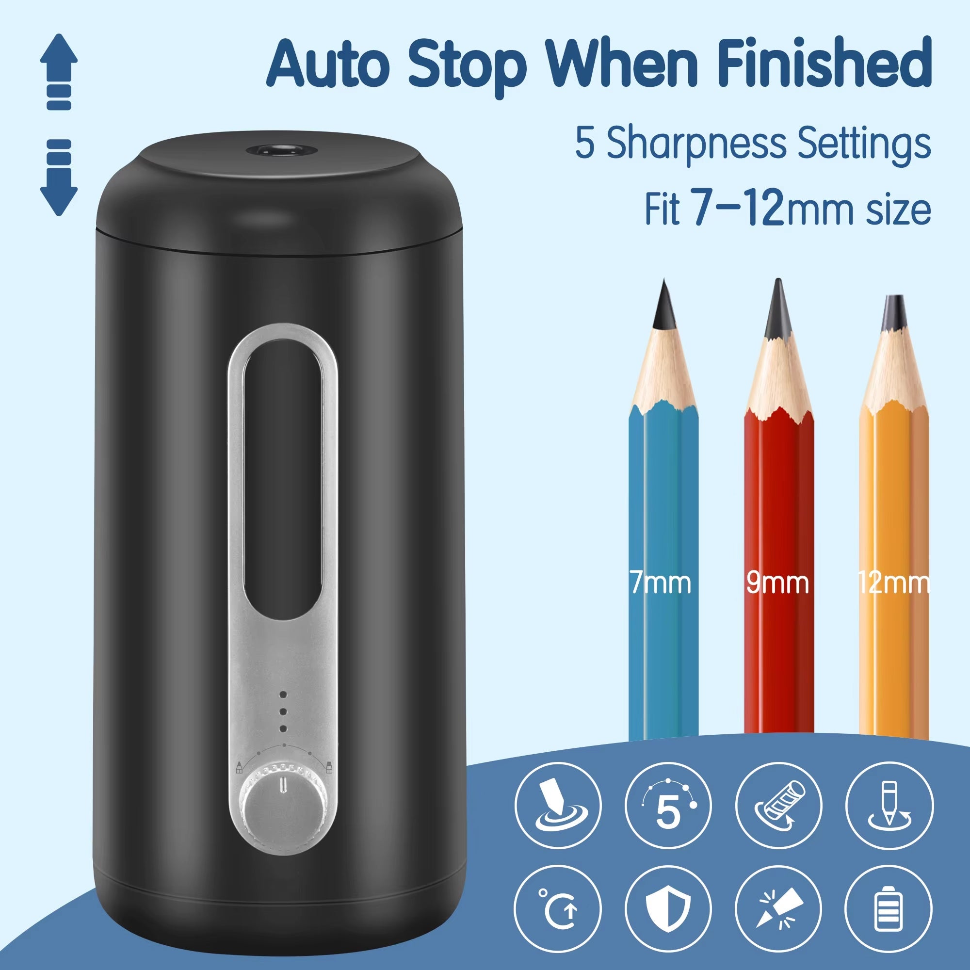 ThinerRal Automatic Electric Pencil Sharpener