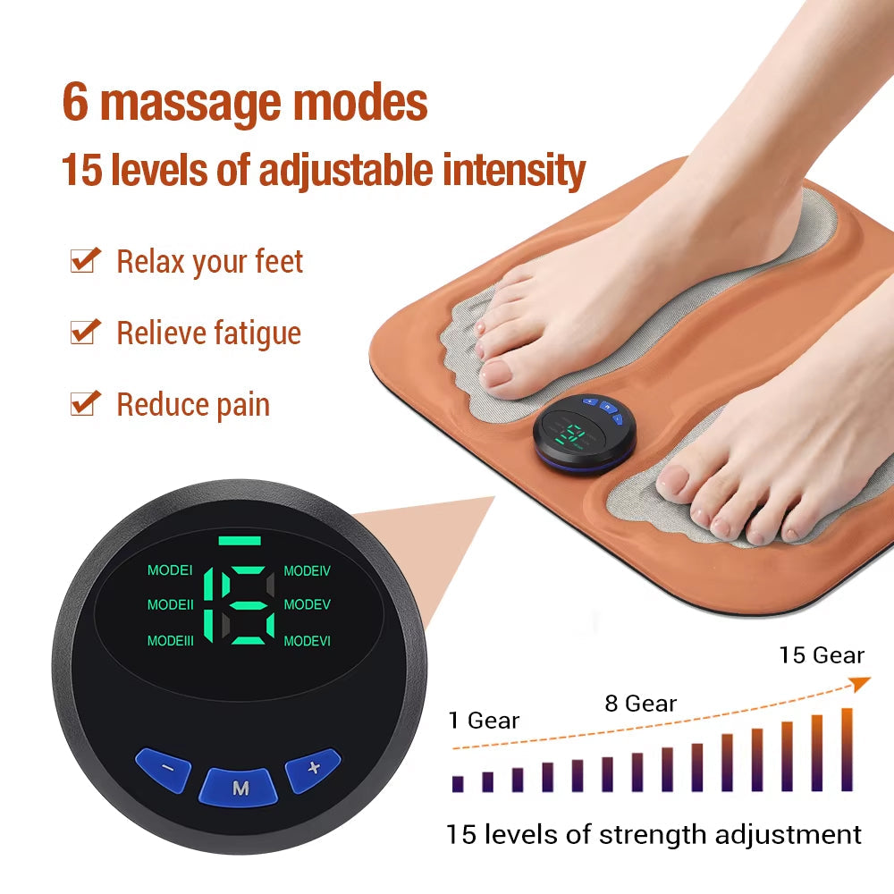 TinkoLix Foldable EMS Electric Foot Massager UK
