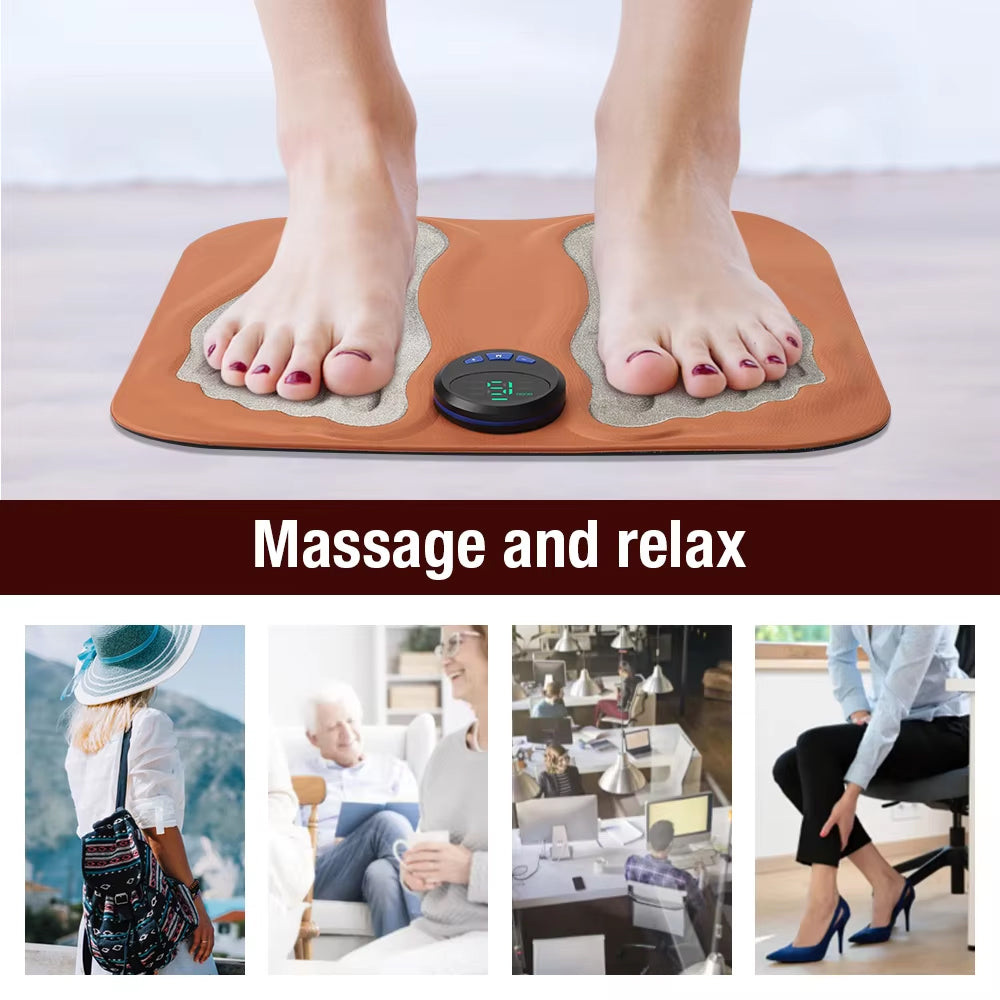 TinkoLix Foldable EMS Electric Foot Massager UK