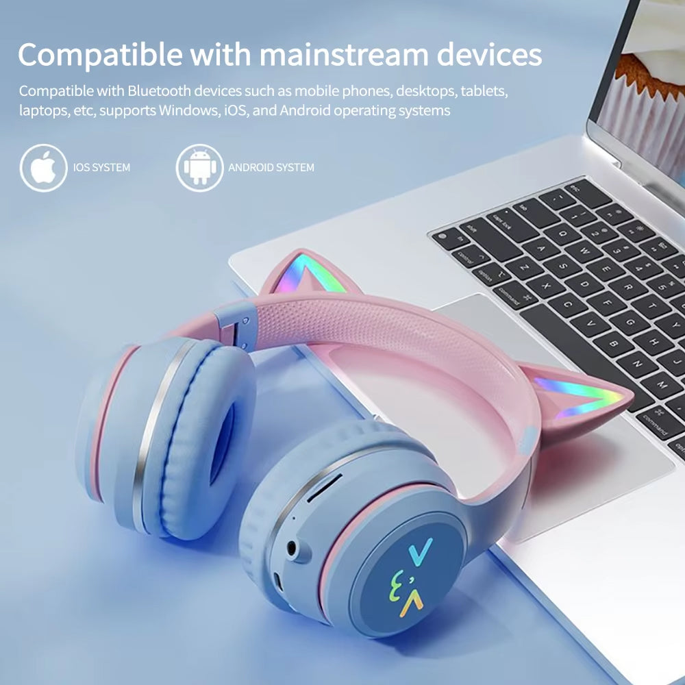 TinyTun 85dB Volume Limited Kids Bluetooth Headphones