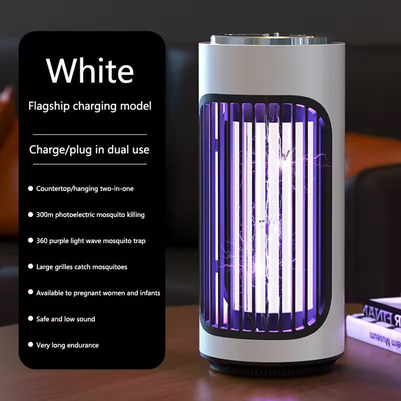 Trapiflix Portable 360 UV Light Bug Zapper and Insect Eliminator