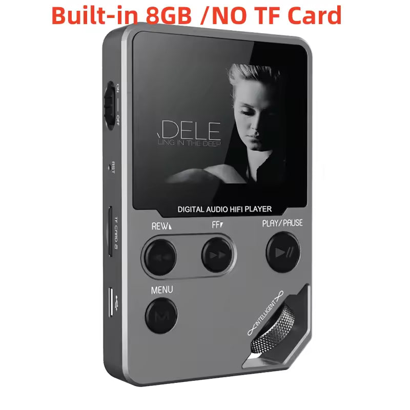 TuneZimp: Distraction-Free Simple MP3 Player with 50-Hour Battery