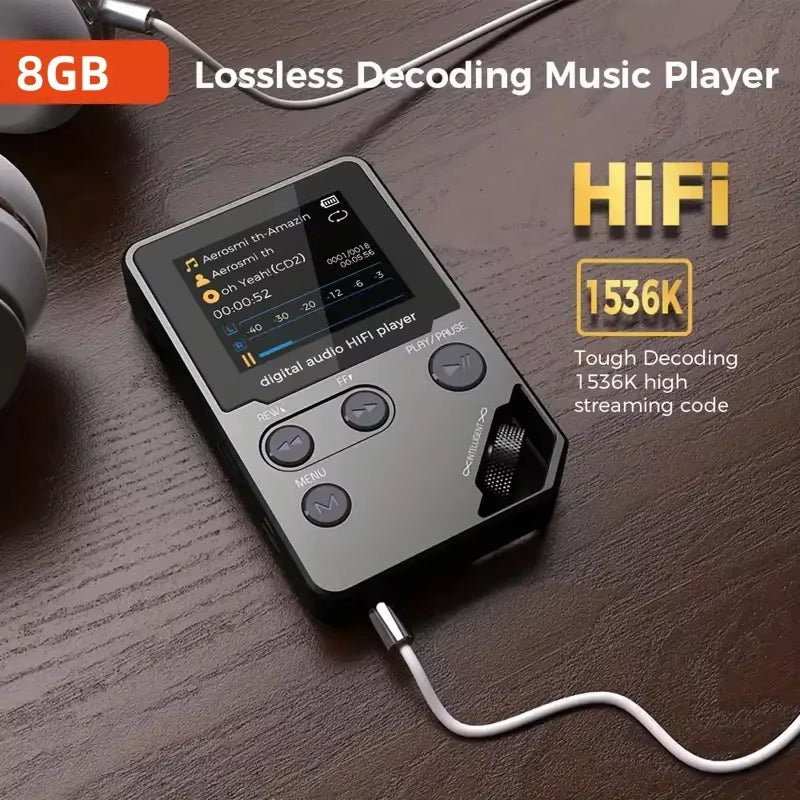 TuneZimp: Distraction-Free Simple MP3 Player with 50-Hour Battery