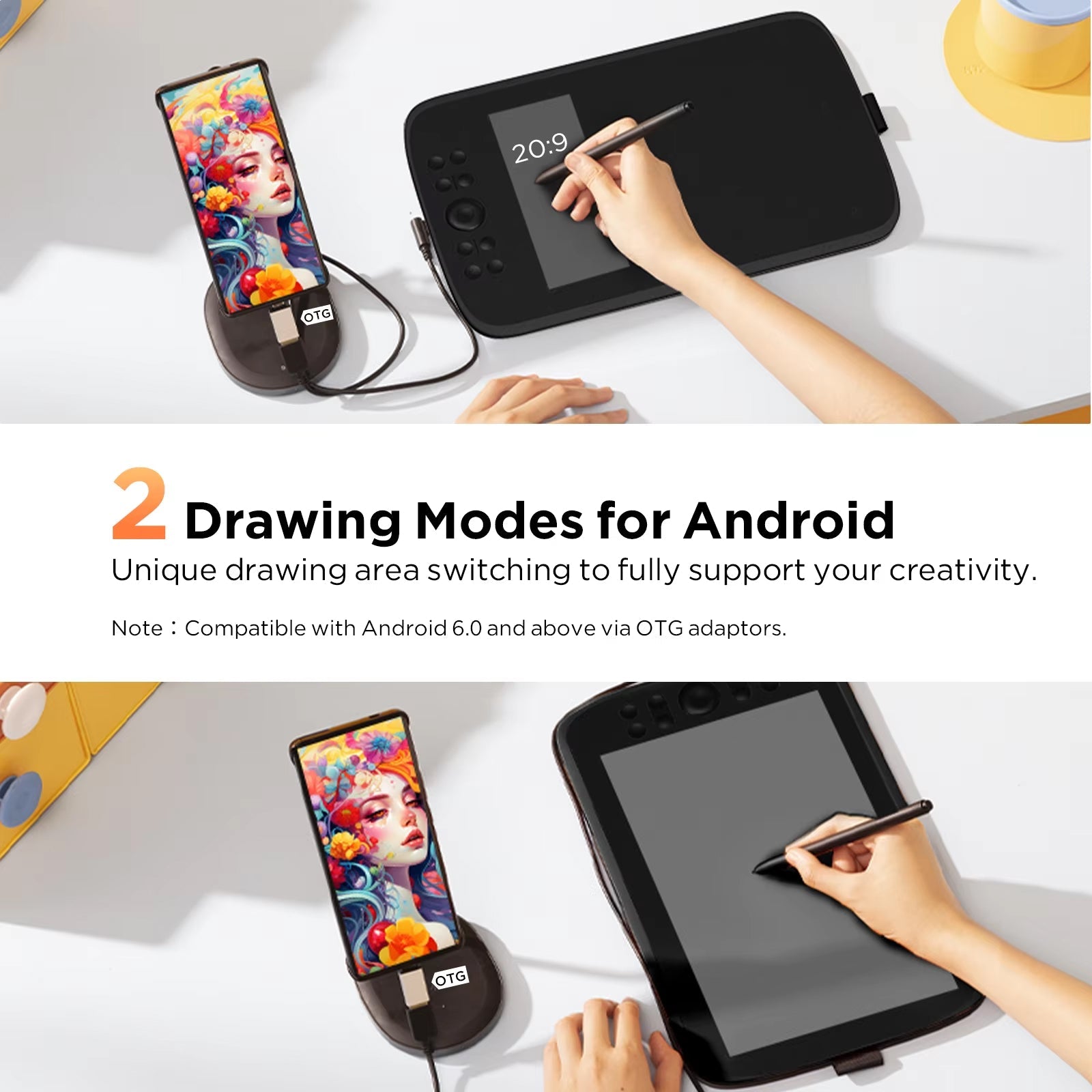 VangoRyx Professional Drawing Tablet with 16K Pressure Levels
