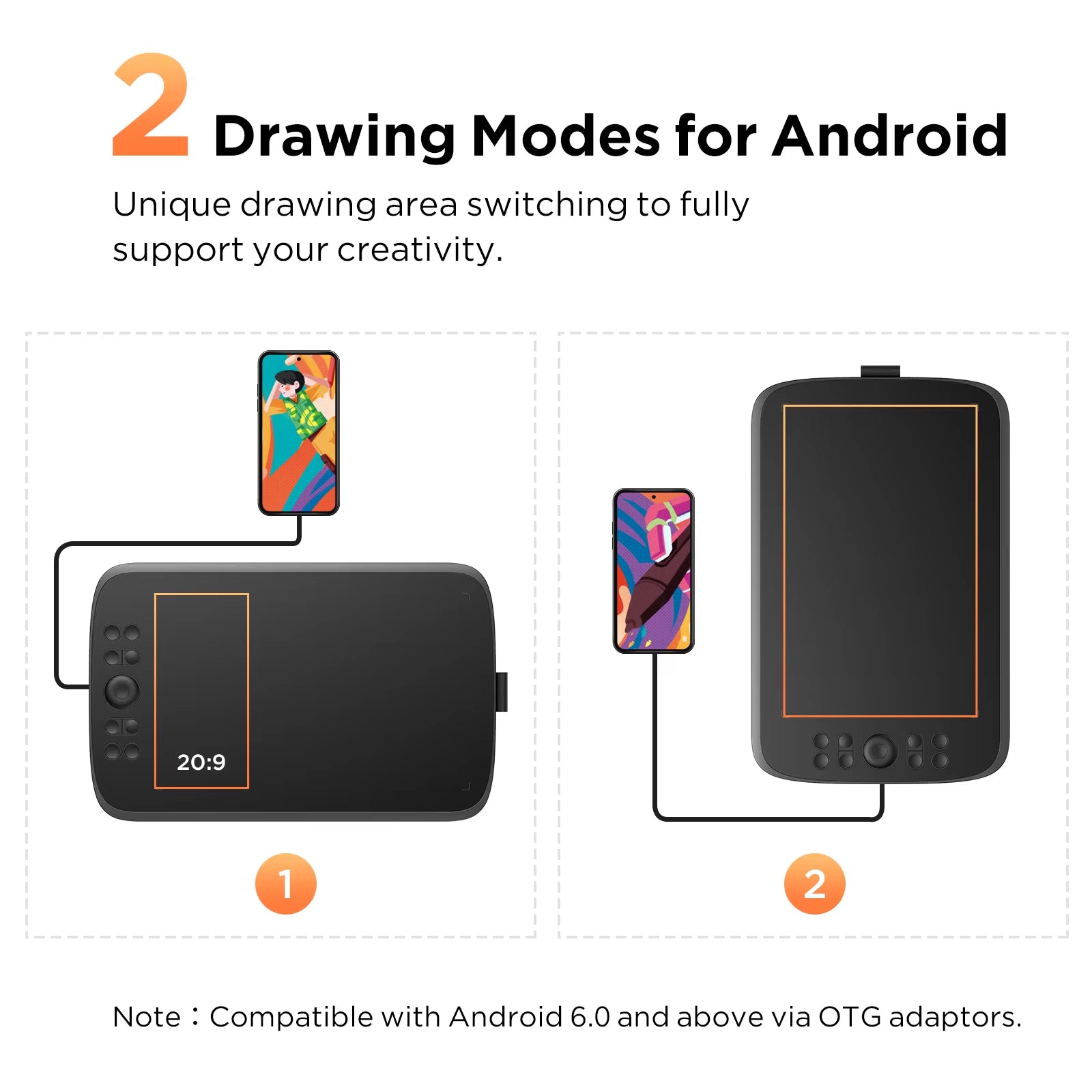 VangoRyx Professional Drawing Tablet with 16K Pressure Levels