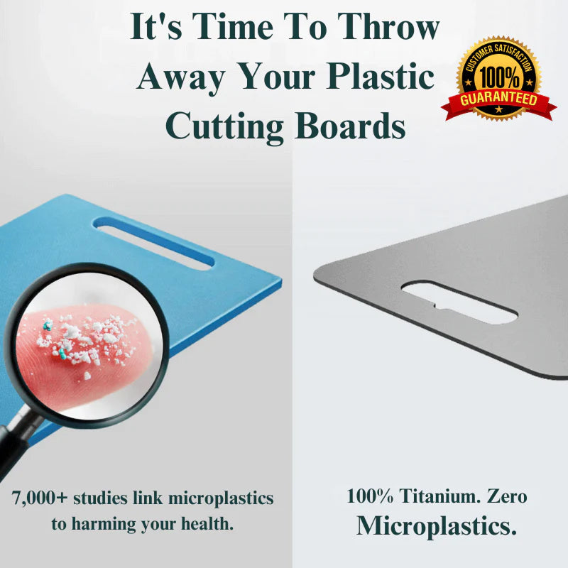 VediBocut Solid Titanium Cutting Board | Rapid Defrost & Antibacterial