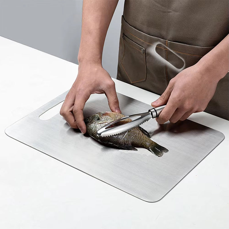 VediBocut Solid Titanium Cutting Board | Rapid Defrost & Antibacterial
