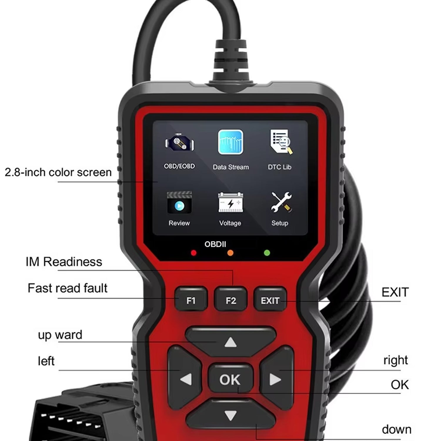 VeloApex OBD2 Scanner - Professional Car Diagnostic Tool