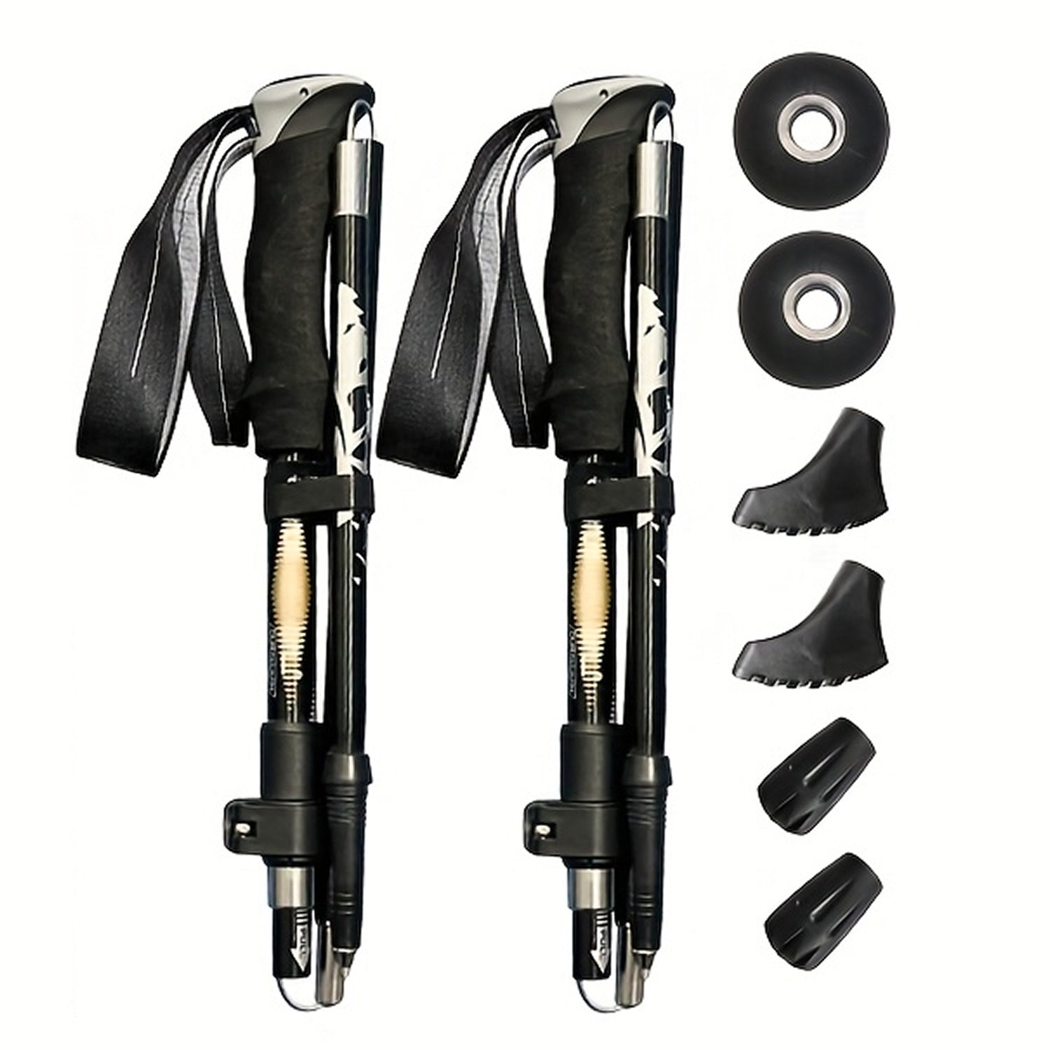 VertoTrek Collapsible Hiking Poles