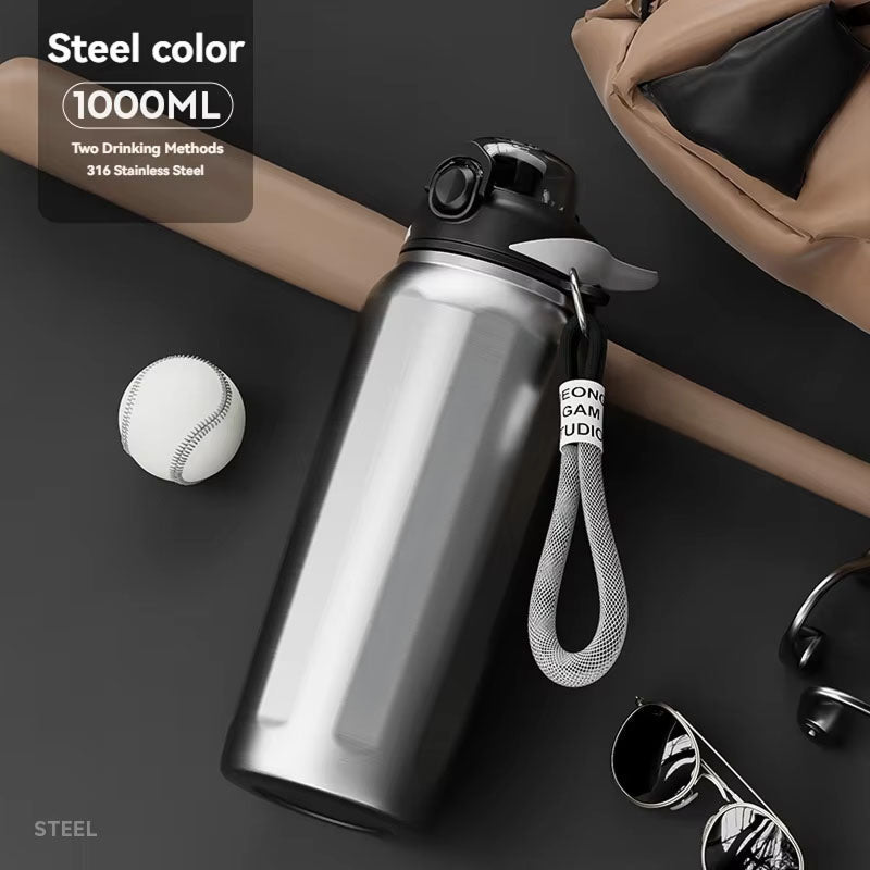 VesselStil 316 Stainless Steel Insulated Water Bottle - 24h Cold