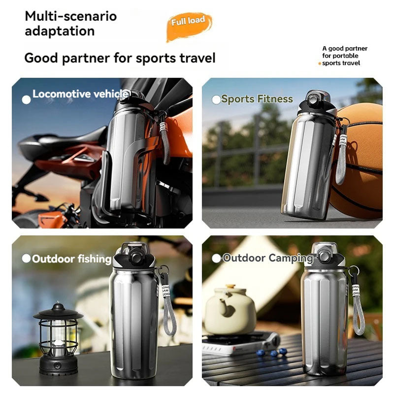 VesselStil 316 Stainless Steel Insulated Water Bottle - 24h Cold