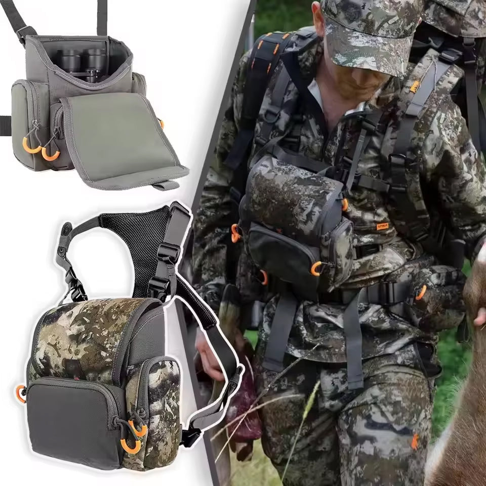 VexerBino Tactical Binocular Harness with Extra Pouch