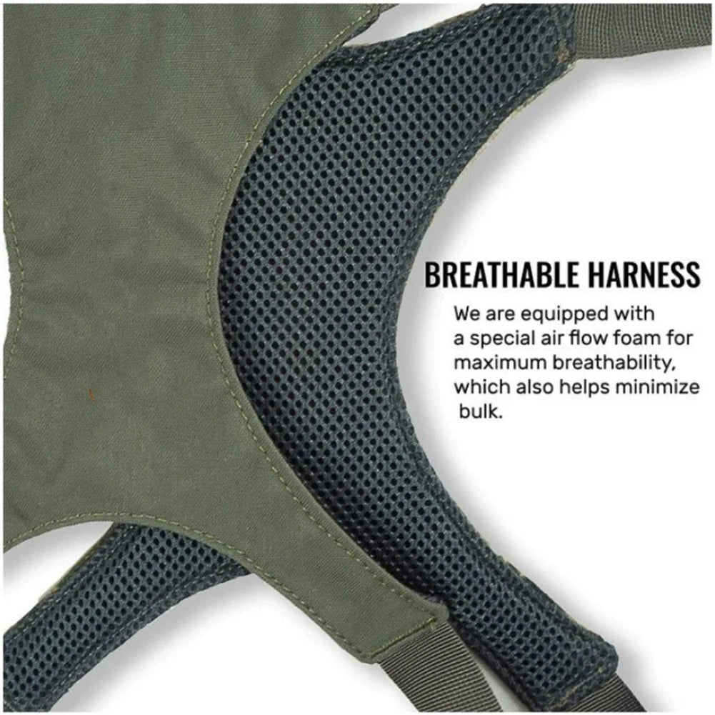 VexerBino Tactical Binocular Harness with Extra Pouch
