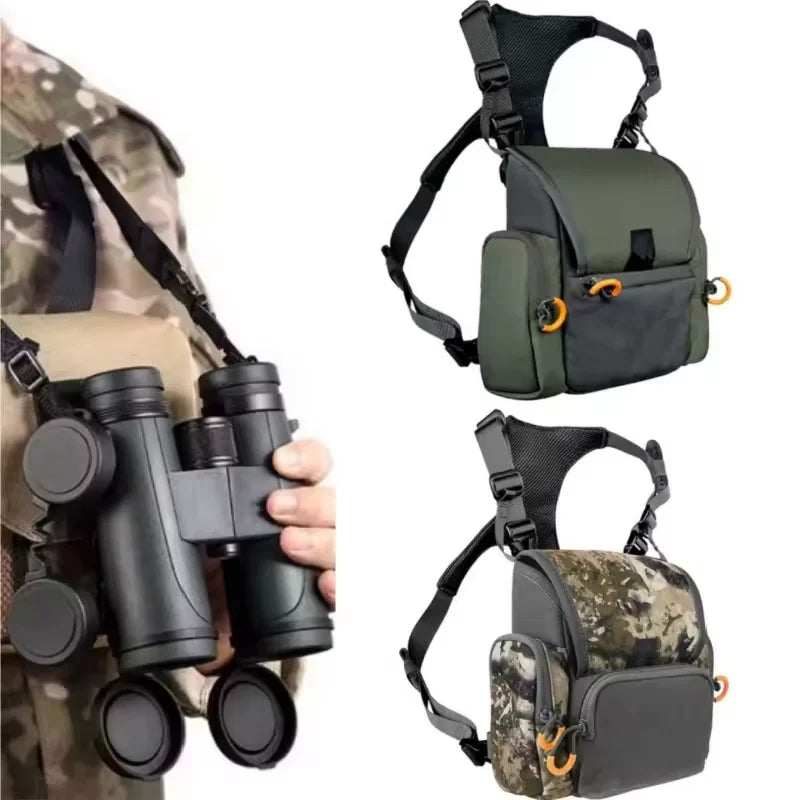 VexerBino Tactical Binocular Harness with Extra Pouch