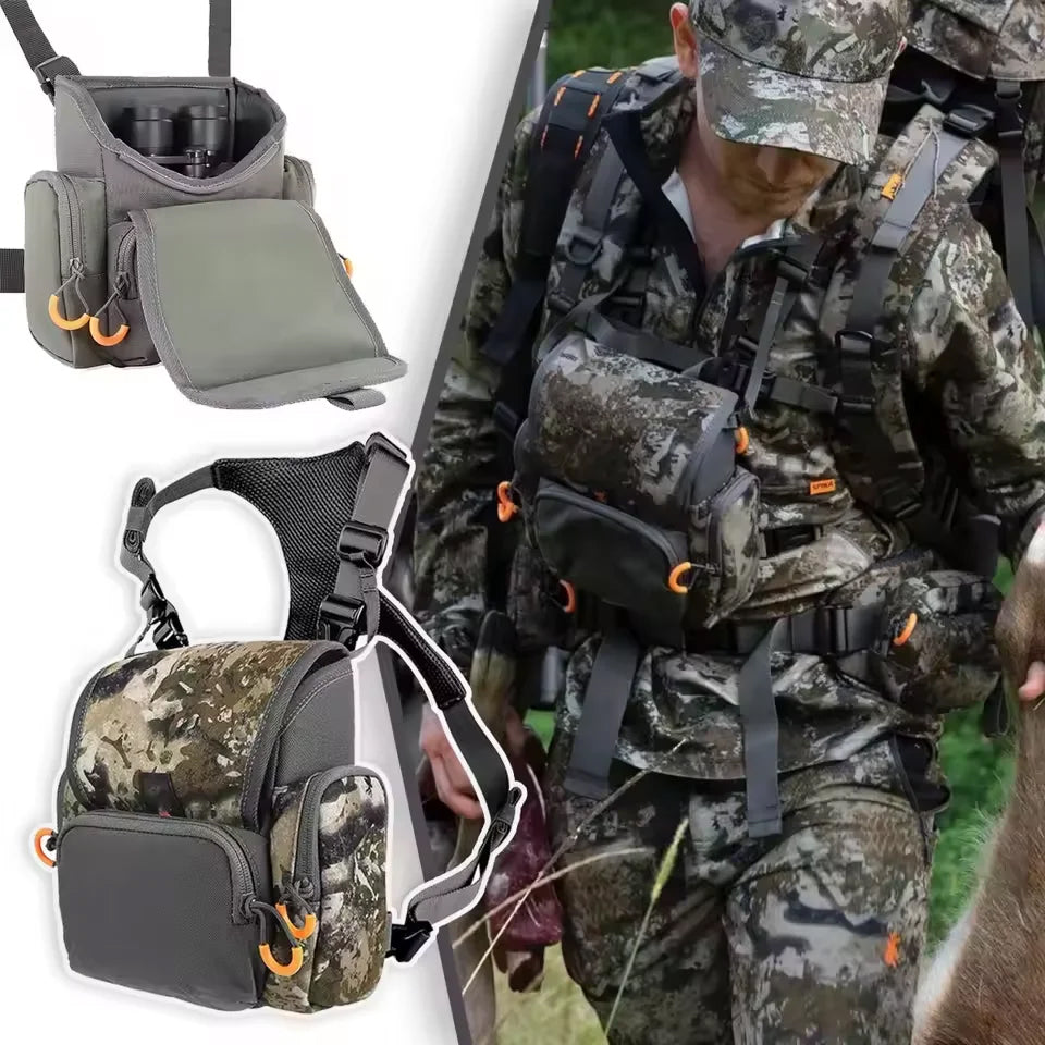 VexerBino Tactical Binocular Harness with Extra Pouch