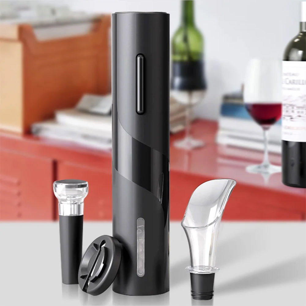 Vinoleap Rechargeable Electric Wine Opener with Foil Cutter