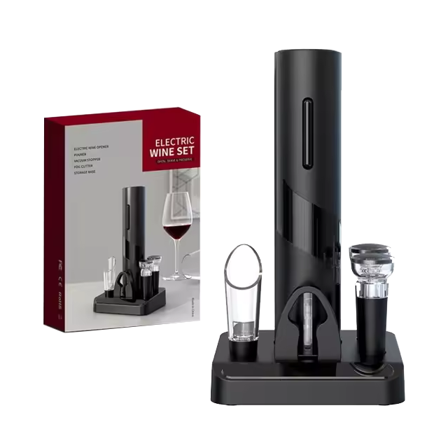 Vinoleap Rechargeable Electric Wine Opener with Foil Cutter