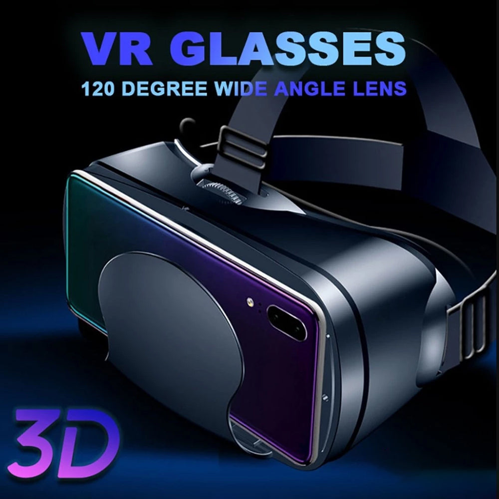 VitualSaw VR Headset with 120-Degree Wide Angle Lens
