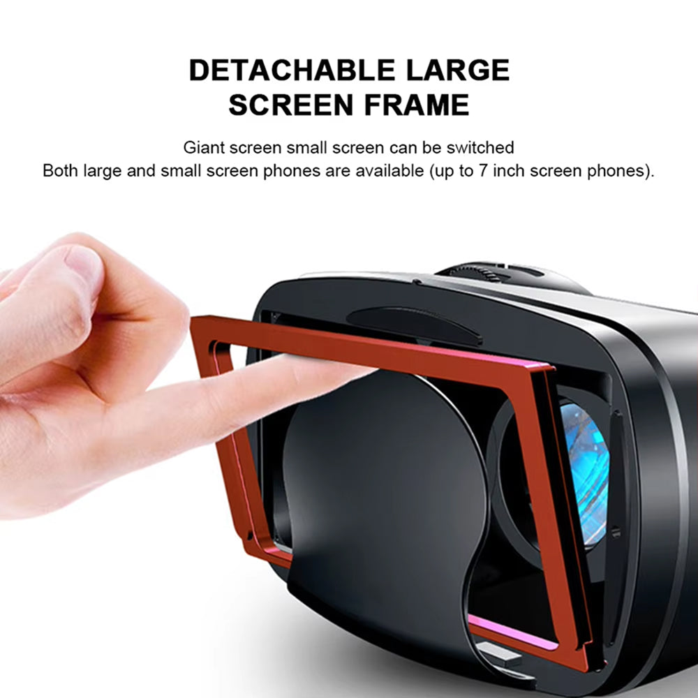 VitualSaw VR Headset with 120-Degree Wide Angle Lens