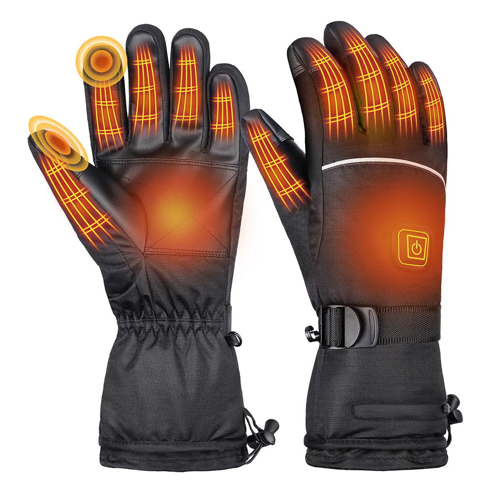 VolcaPox Heated Gloves | 10-Hour Winter Warmth & Touchscreen Support