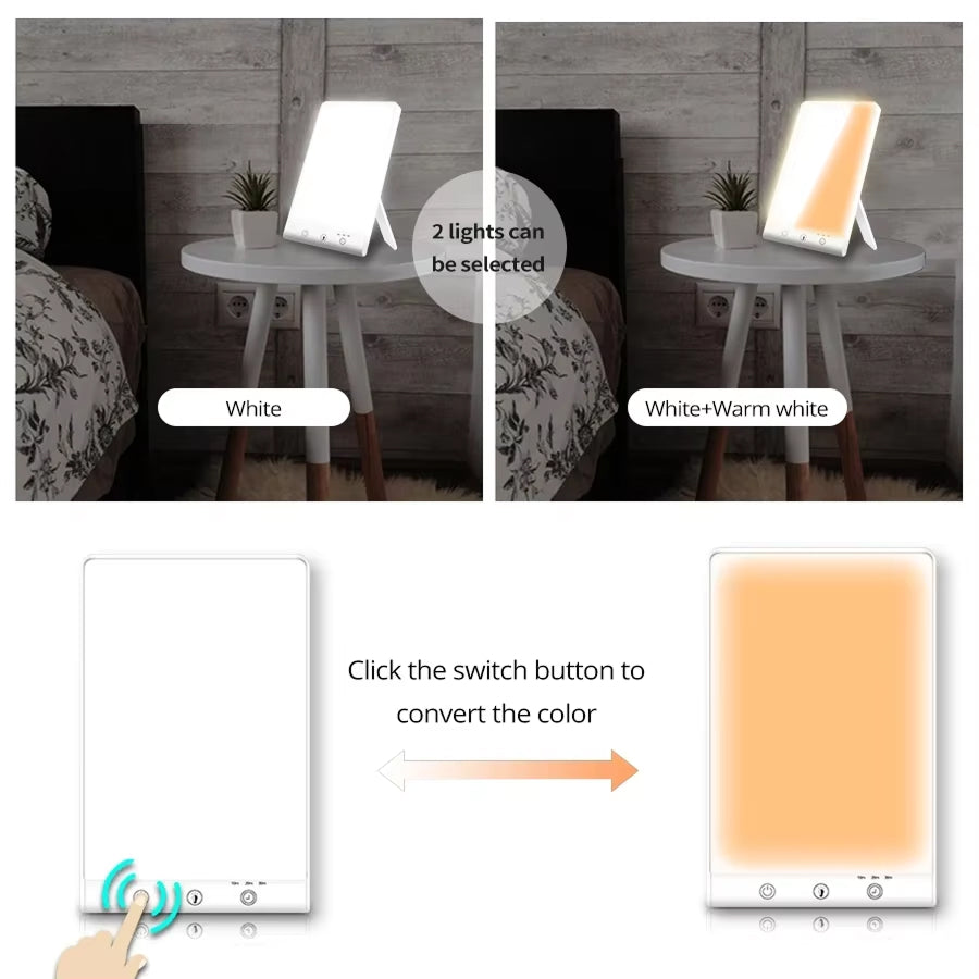 Vyloxak 12,000 Lux SAD Light Therapy Lamp for Winter Blues