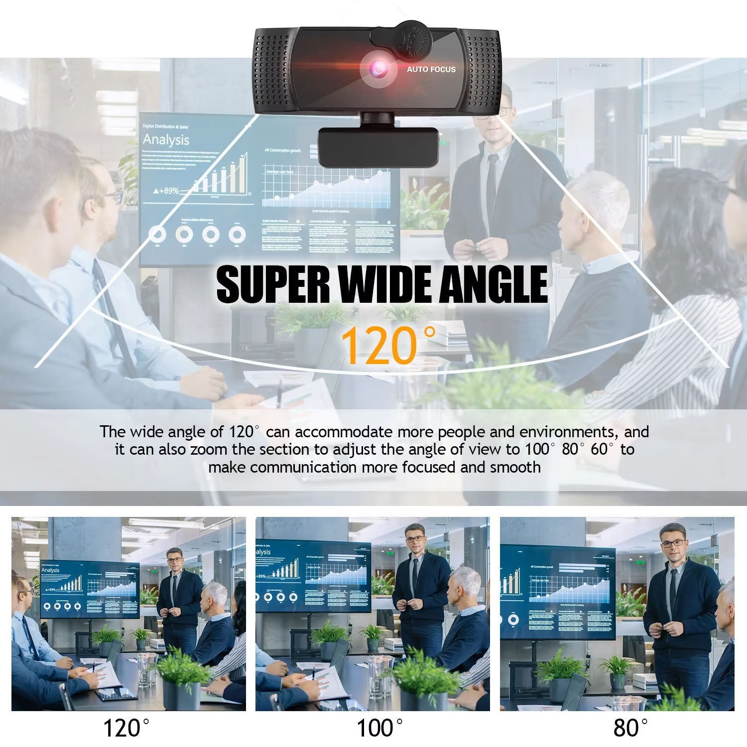 VyziSpek Professional 4K Ultra-HD Webcam