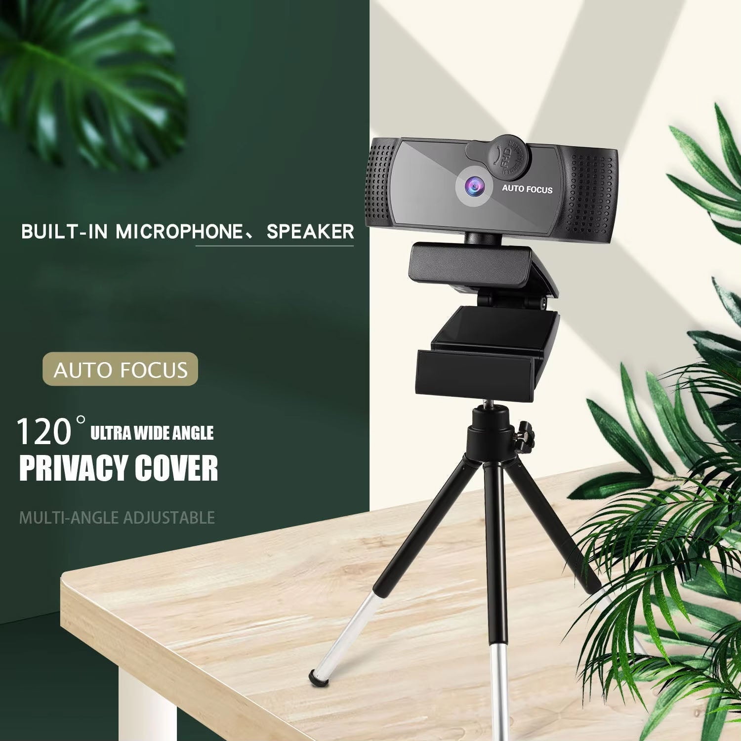 VyziSpek Professional 4K Ultra-HD Webcam